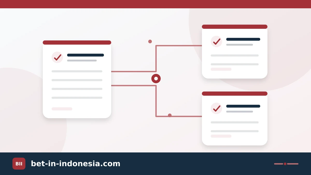 Kartu kategori yang terhubung dalam direktori informasi