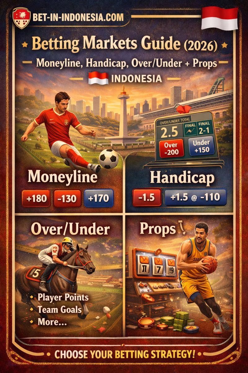 Betting Markets Guide (2026): Types of Bets Explained + Contoh