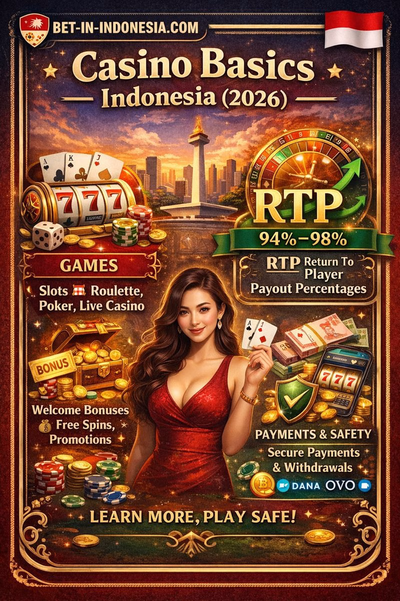Casino Basics in Indonesia (2026) | The Beginner Guide (Panduan Pemula)