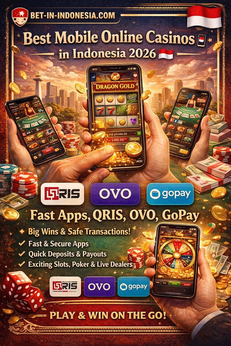 Best Mobile Online Casinos in Indonesia 2026 🇮🇩 (Apps, Bonuses & Fast Withdrawals)