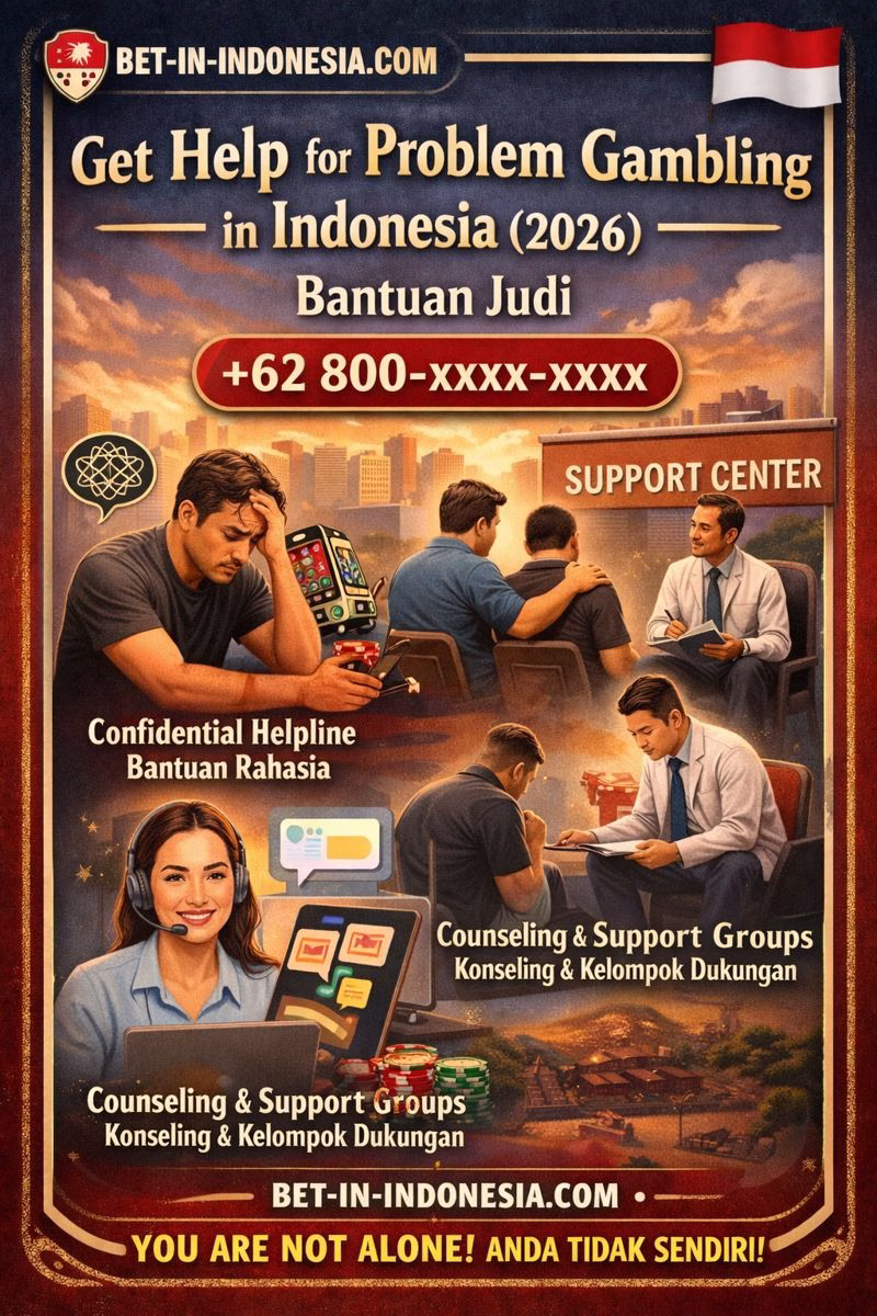 Get Help for Problem Gambling in Indonesia (2026) 🇮🇩