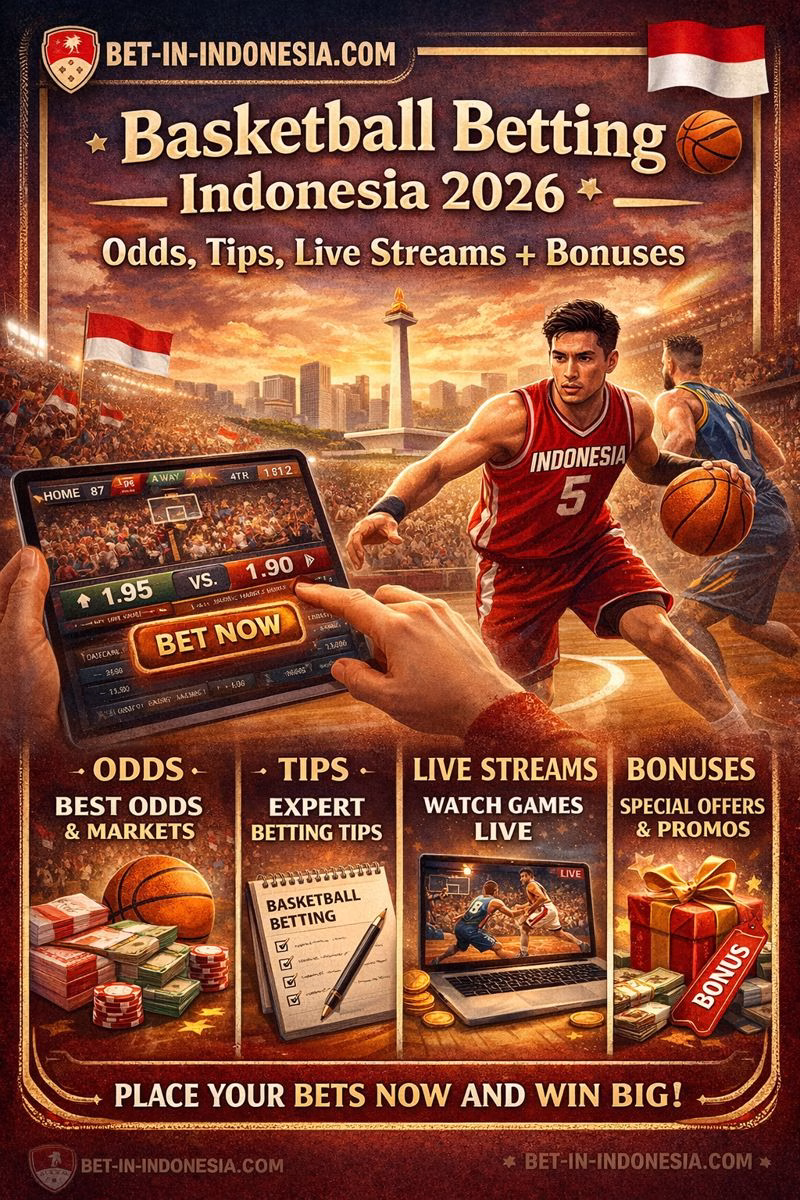 Basketball Betting Indonesia 2026 (NBA + Live Betting + Free Sports TV)