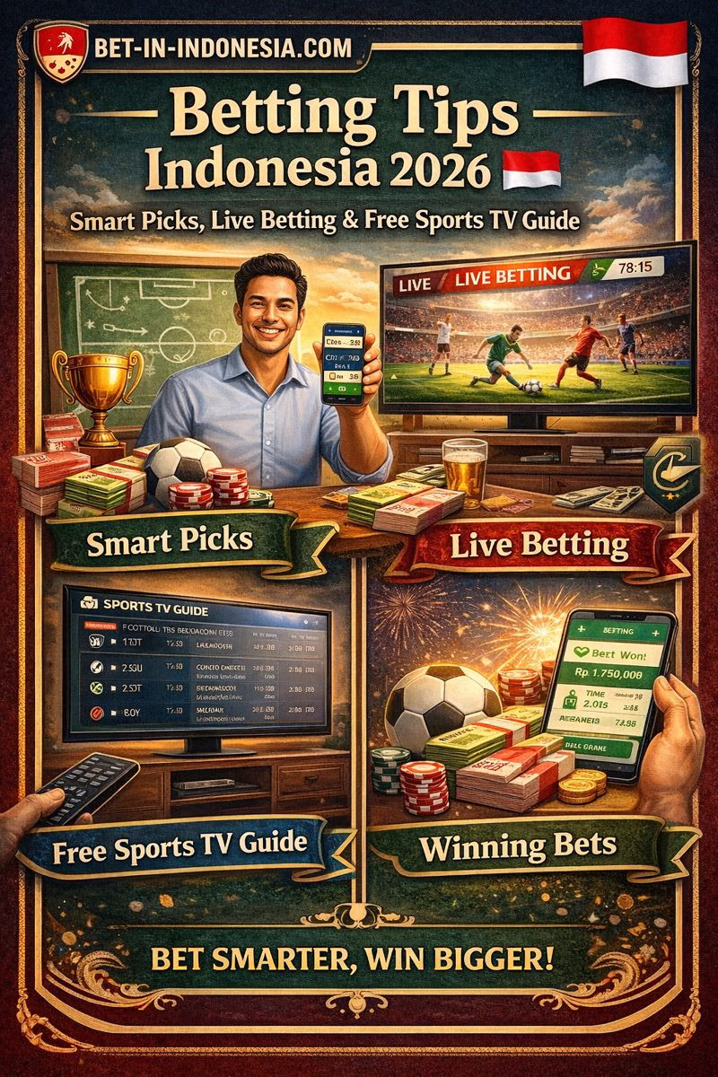 Betting Tips Indonesia 2026 ๐ฎ๐ฉ (Smart Picks, Live Betting + Free Sports TV)