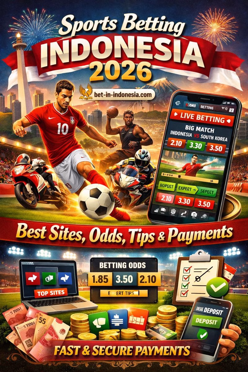 Sports Betting in Indonesia 2026 ๐ฎ๐ฉโฝ How It Works, Best Markets, Odds & Tips