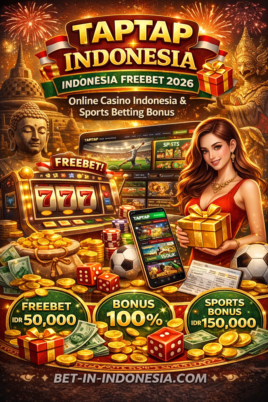 Taptap Indonesia Freebet 2026 🎁 Online Casino Indonesia & Sports Betting Bonus