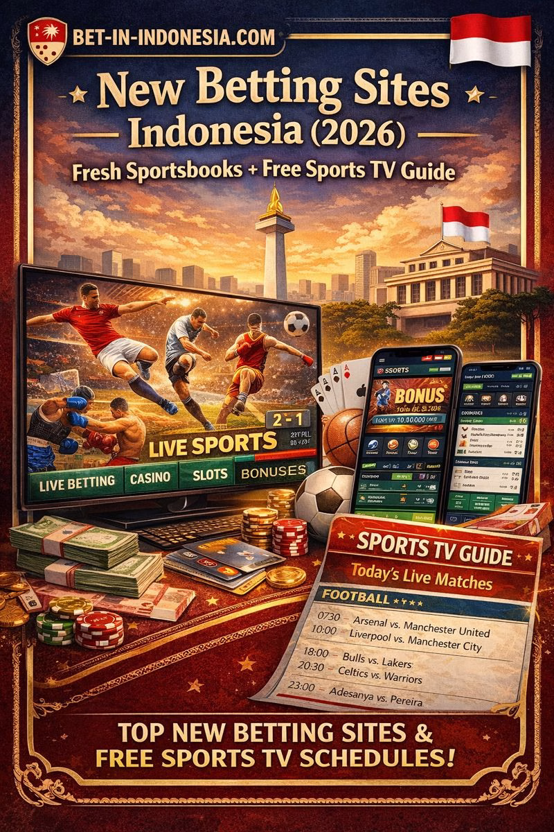New Betting Sites Indonesia 2026 🇮🇩 (Fresh Sportsbooks)
